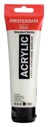 [7091052] Standard Series acrylverf tube 120 ml Titaanwit 105