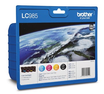 [LC985VALVP] Brother Lc985 (Value Pack)