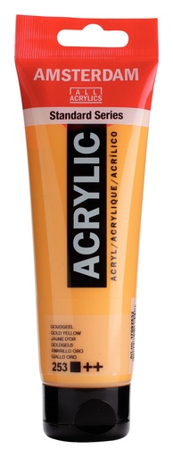 [7092532] Standard Series acrylverf tube 120 ml Goudgeel 253