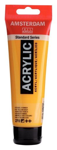 [7092702] Standard Series acrylverf tube 120 ml Azogeel Donker 270