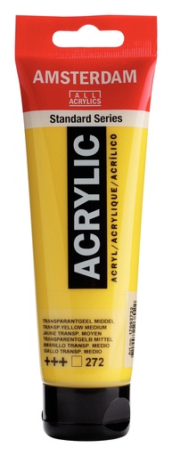 [7092722] Standard Series acrylverf tube 120 ml Transparantgeel Middel 272