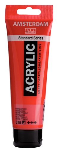 [17093152] Standard Series Acrylverf Tube 120 Ml Pyrrolerood 315