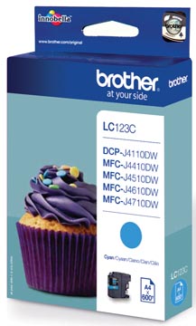 [LC123C] Brother Lc123 (Cyaan)