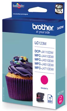[LC123M] BROTHER LC123 (MAGENTA)