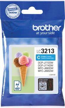 [LC3213C] BROTHER LC3213 (CYAAN)