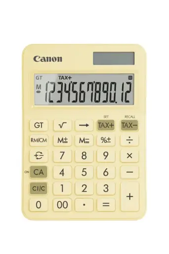 [LS125KG] Rekenmachine Canon Ls-125Kb Geel