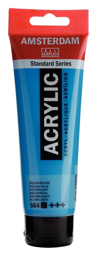 [17095642] Standard Series Acrylverf Tube 120 Ml Briljantblauw 564