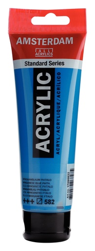 [7095822] Standard Series acrylverf tube 120 ml Mangaanblauw Phtalo 582