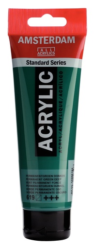 [17096192] Standard Series Acrylverf Tube 120 Ml Permanentgroen Donker 619