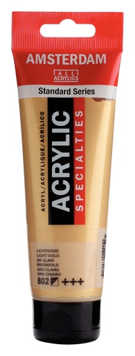 [7098022] Standard Series acrylverf tube 120 ml Lichtgoud 802