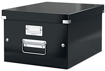 [60440095] CLICK & STORE OPBERGDOOS (MEDIUM, ZWART)