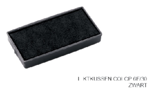 [E/30Z] Stempelkussen Colop 6E/30 zwart