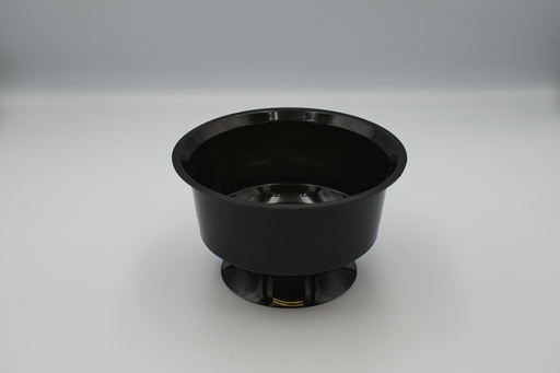 [V600052] Dessertcoupe Op Voet 210Cc 60 Stuks (Zwart)