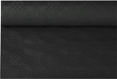 [G222] Damastpapier (120Cmx100M, Zwart)