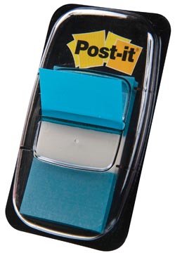[680-23] DISP.POST-IT TAPE FLAGS (LICHT BLAUW)