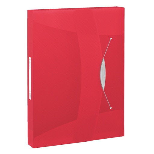 [624048] documentenbox vivida pp 40mm (rood)