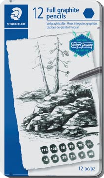 [100G12] Staedtler Potlood Mars Lumograph 12 Stuks