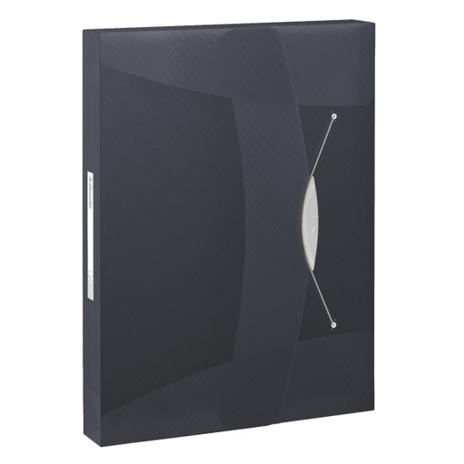 [624049] documentenbox vivida pp 40mm (zwart)