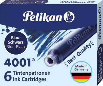 [TP6BZ] Doosje 6 Inktpatr-4001 (Blauw- Zwart)