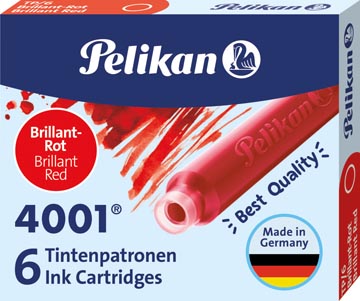 [TP6R] Doosje 6 Inktpatr-4001 (Rood)