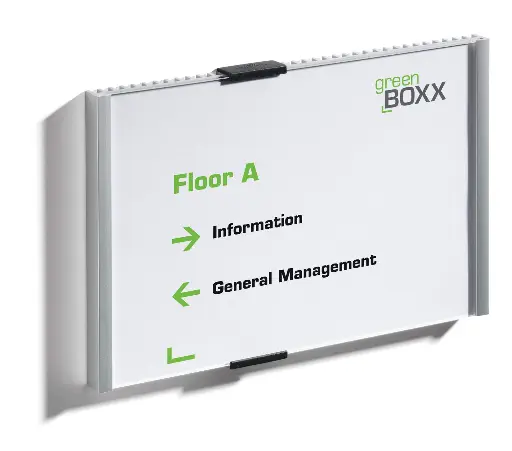 [D480523] Durable, Deurbord Info Sign 210X148,5Mm Liggend Formaat 