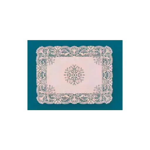 [V*CLR2012] Dentellen 250St Wit (20X12Cm, Rechthoekig)