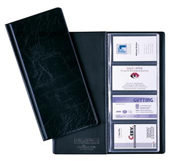 [D238001] DURABLE VISIFIX VISITEKAARTEN (ZWART, 96)