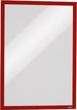 [486903] Duraframe Magnetic (A4, Rood, 5 Stuks)