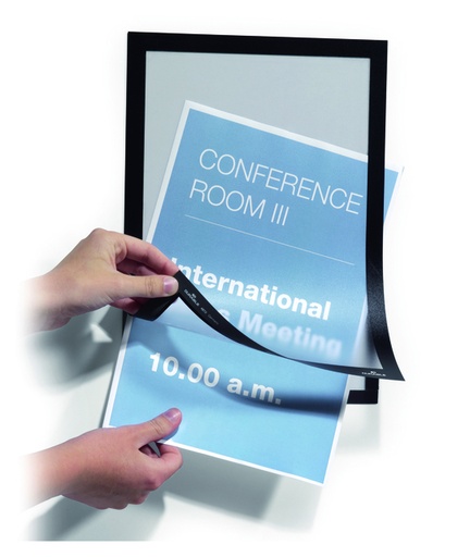 [487301] Duraframe Zelfklevend (A3, Zwart, 2 Stuks)