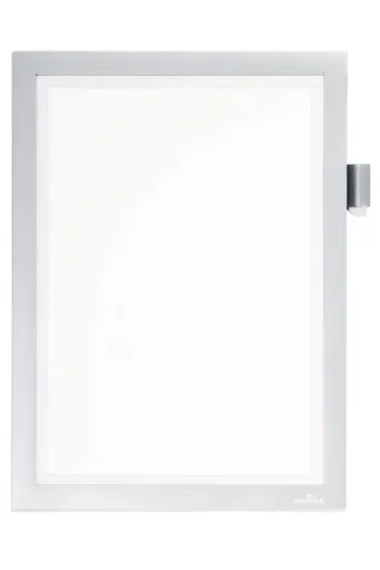 [499323] Duraframe Note Zelfklevend (A4, Zilver, 1 Stuk)