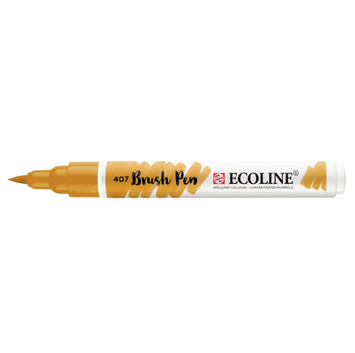 [11504070] Ecoline Brush Pen Donkere Oker 407