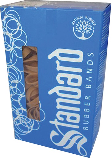 [B320012] Elastiek Standard - 40X1.5Mm - 3300St - Bruin