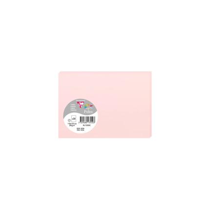 [E*1355] Pollen pak 25 kaarten 210g 110x156mm - Roze