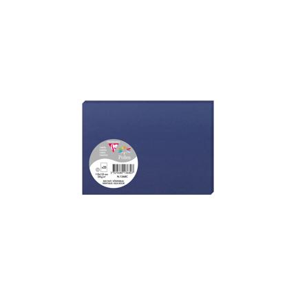 [E*1368] Pollen pak 25 kaarten 210g 110x156mm - Nachtblauw