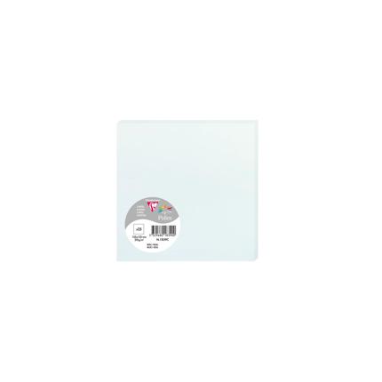 [E*1839] Pollen pak 25 kaarten 210g 135x135mm - Blauw