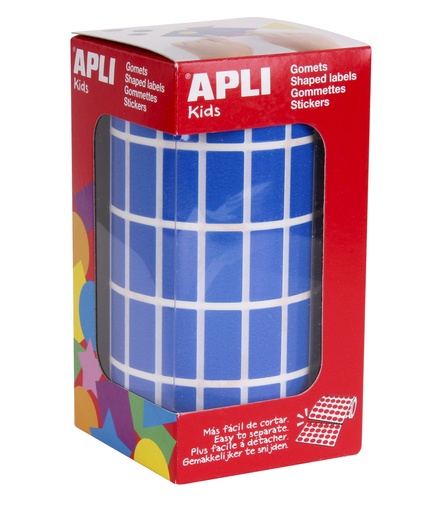 [04884] etiket apli 3540 stuks (20x10mm, blauw) 