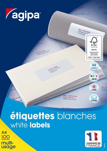 [102168] etiketten 100 vellen (35mmx35mm, a4/35)