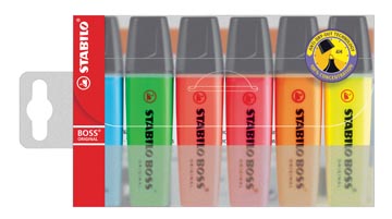 [70/6] ETUI STABILO BOSS (ASSORTIMENT, 6)