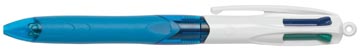 [4COLGRIP] Balpen 4 Kleuren Grip Bic