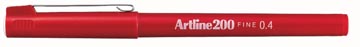 [200R] FINELINER ARTLINE (ROOD)