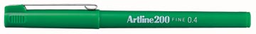 [200V] FINELINER ARTLINE (GROEN)