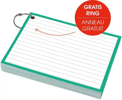 [376013] flashcard (a6, groen)