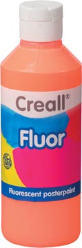 [HA2643] Creall Plakkaatverf fluor , oranje, 250 ml