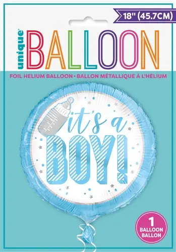 [U56761] Folieballon ’It’S A Boy!’ (Ø45Cm)