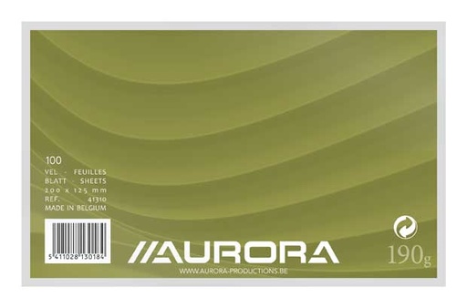 [41310] FICHES (125X200MM, WIT, BLANCO)