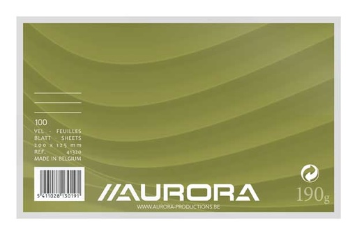 [41320] Fiches (125X200Mm, Wit, Gelijnd)