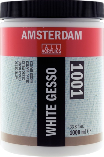 [24194001] Amsterdam Wit Gesso 1001 Pot 1000 Ml