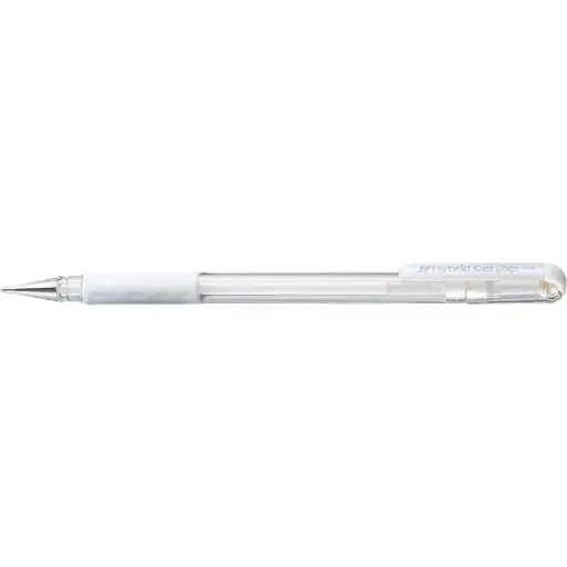 [K118W] Pentel Hybrid Gel Grip 0,8 (Wit)