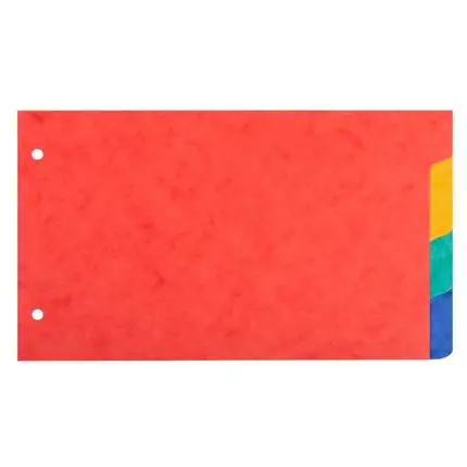[E*704E] index voor steekkaarten (12.5x20cm)
