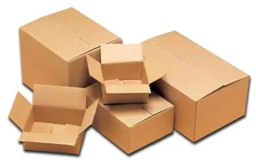 [D10] inpakdoos bruin (245x185x98mm)